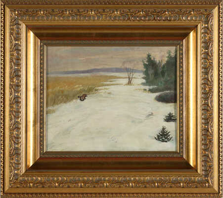 Егоров Андрей Афанасьевич. За зайцем